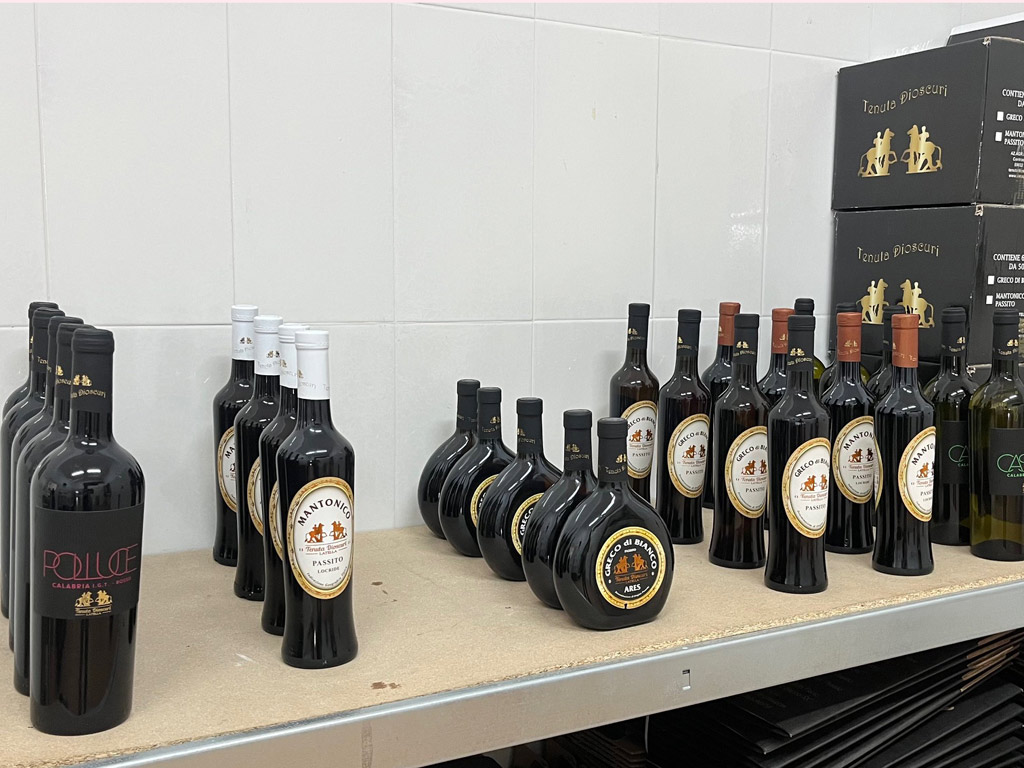 degustazione vino greco di bianco